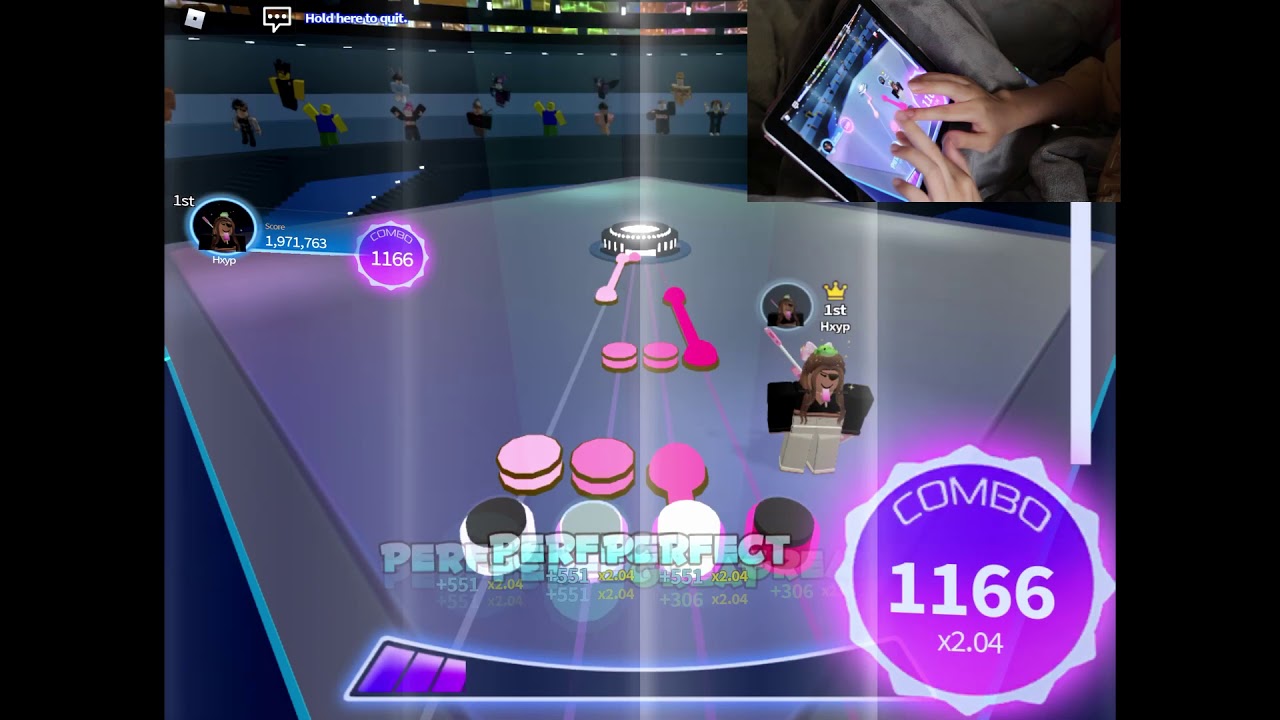 Mobile RoBeats! - Bad Apple (NORMAL) [19] 4 million and no miss