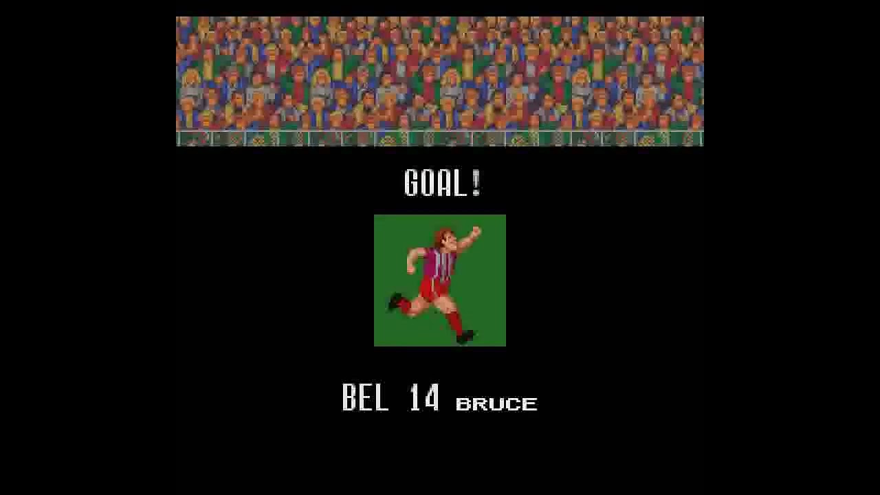 Super Soccer (SNES) - Belgium Game 9: vs Cameroon (Expert)