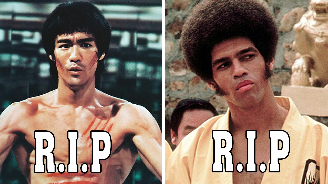 Enter the Dragon (1973): Bruce Lee en 11 andere acteurs van de film zijn overleden