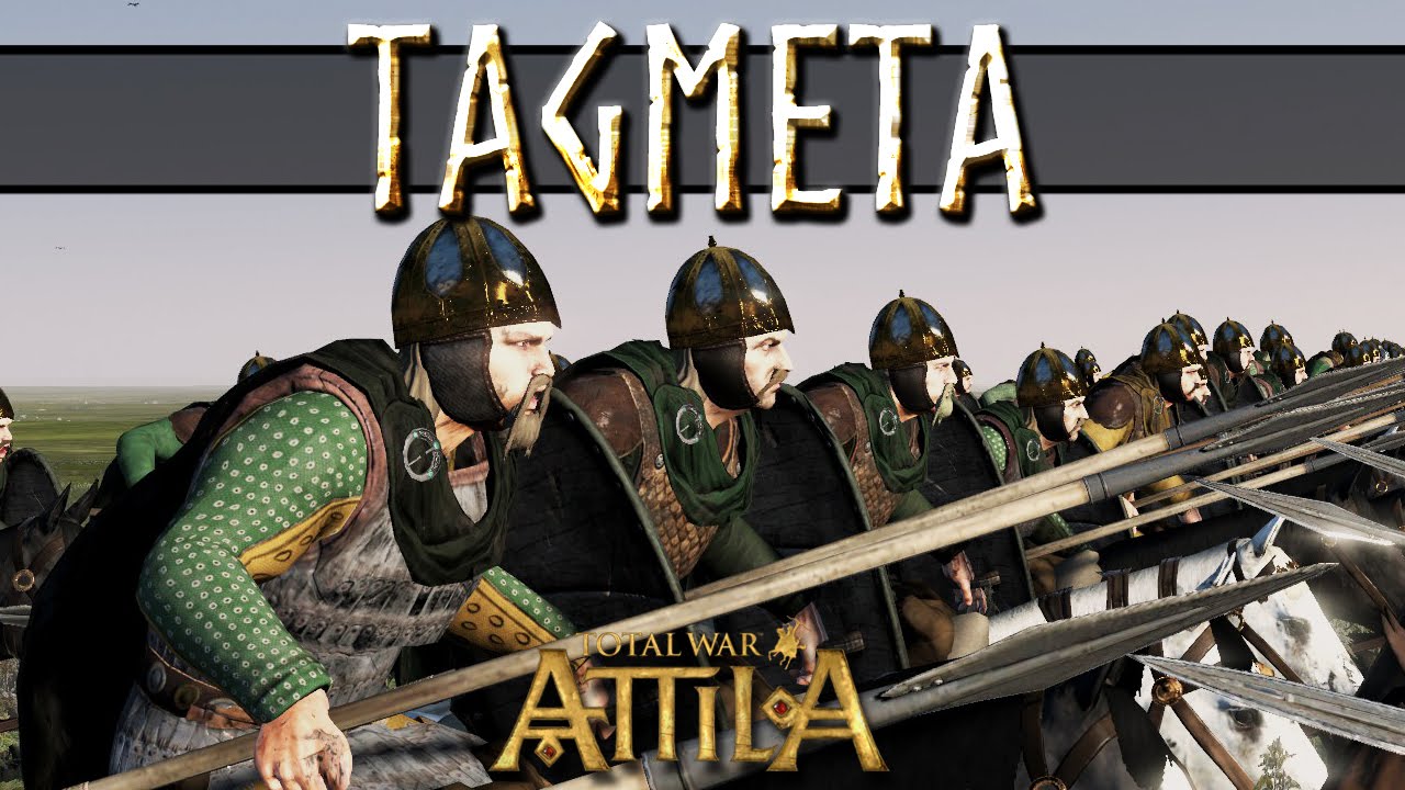 Total War Attila Patch 2 - The New Tagmeta - Tagmata vs Noble Alani Cavalry