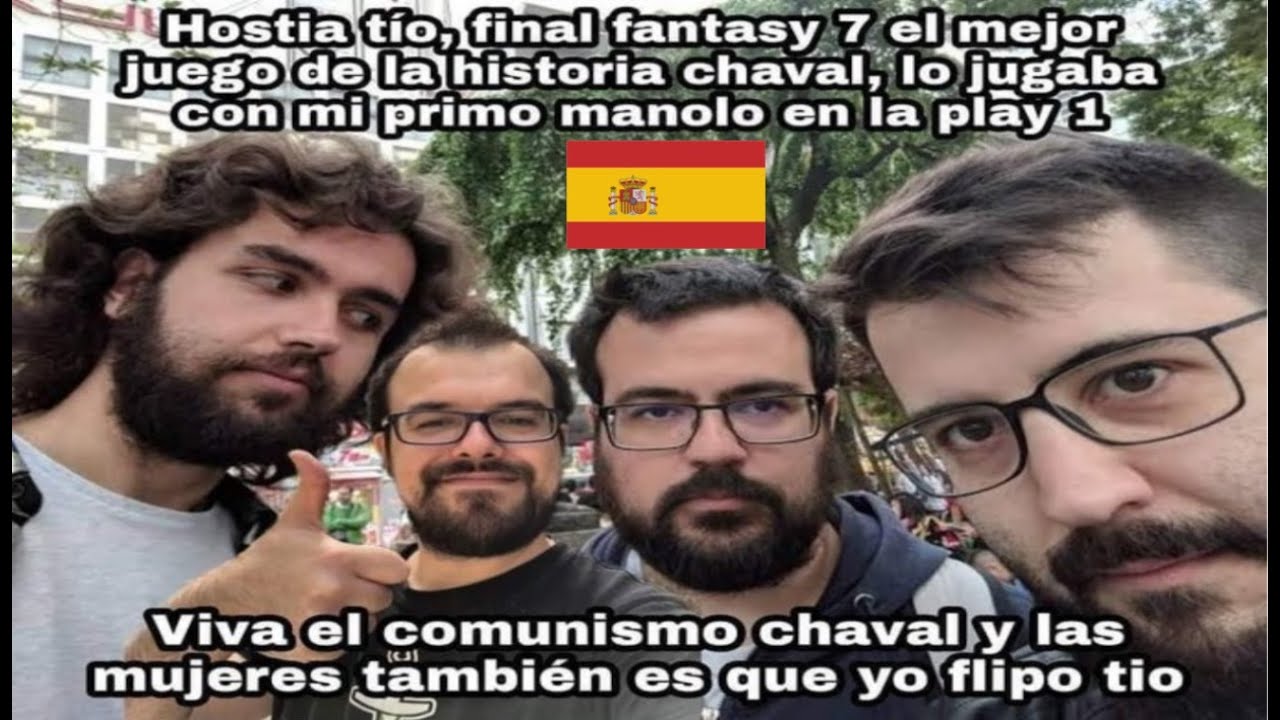 TOP 10 ESPAÑOLES QUE SE HAN PASADO FINAL FANTASY VII CON SU PRIMOS MANOLO
