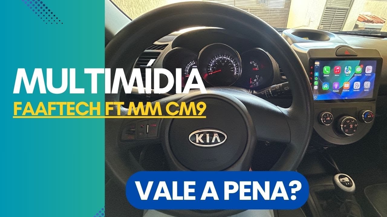 CENTRAL MULTIM&Iacute;DIA FAAFTECH 9 Polegadas. Vale a pena?