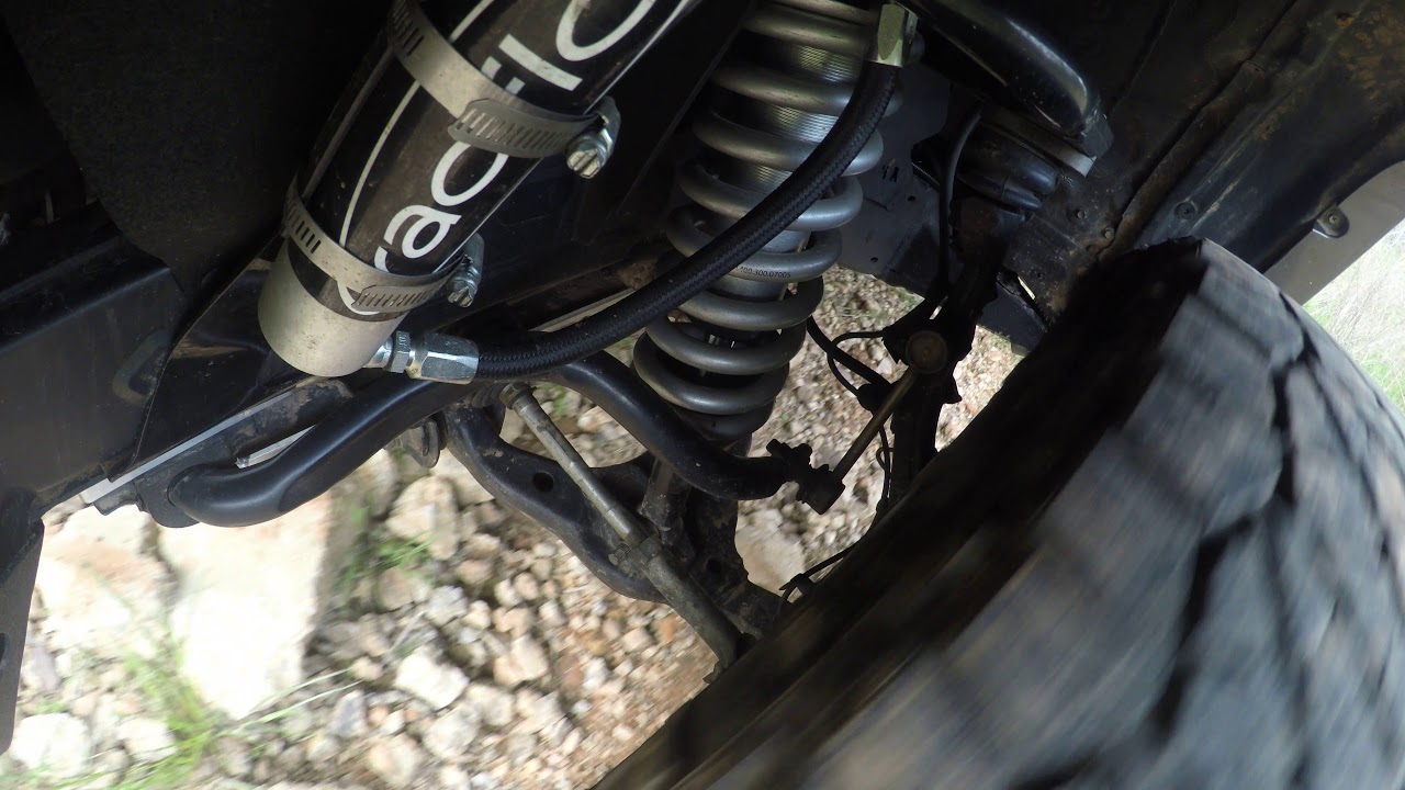 Radflo Suspension on rocks