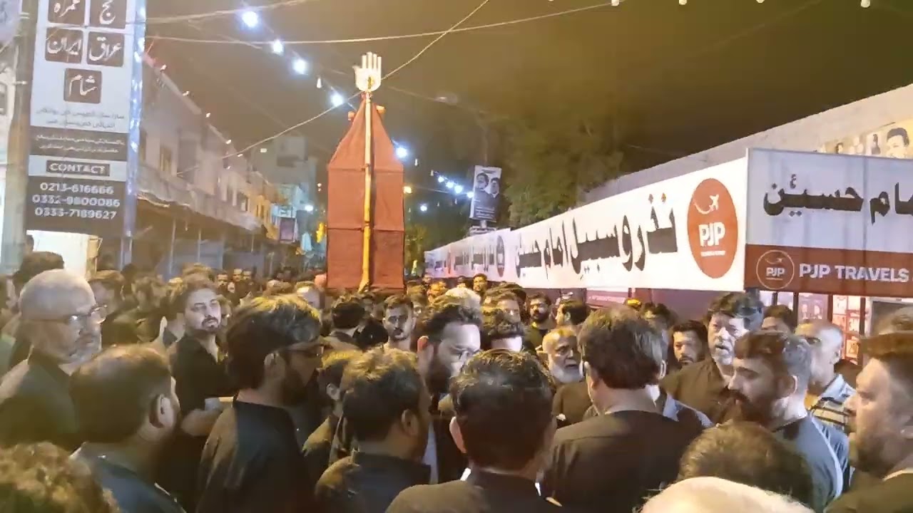 Aik baar or Mujhy goud mai'n lay lo BABA ||Karachi Party Shabab ul Momneen || 10th Muharam Incholi |