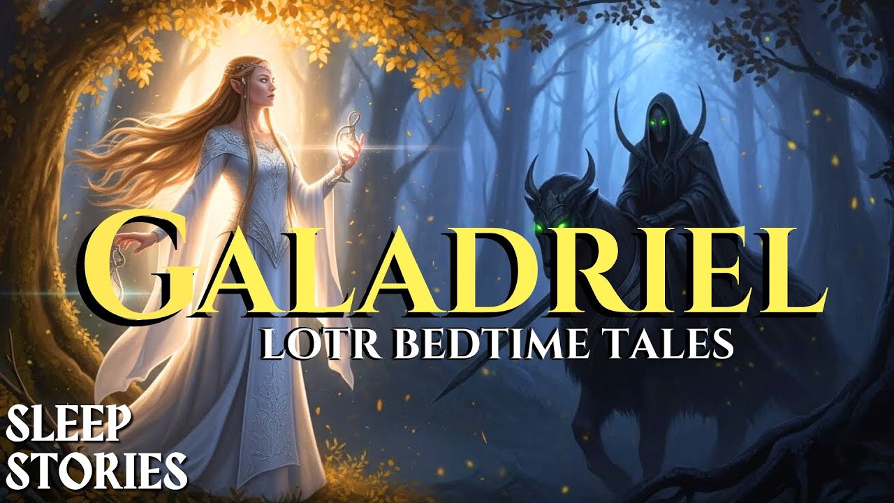 [NO ADS] Secret Tales Of Galadriel The Fair: Middle-Earth Bedtime Legends | LOTR ASMR For Sleep