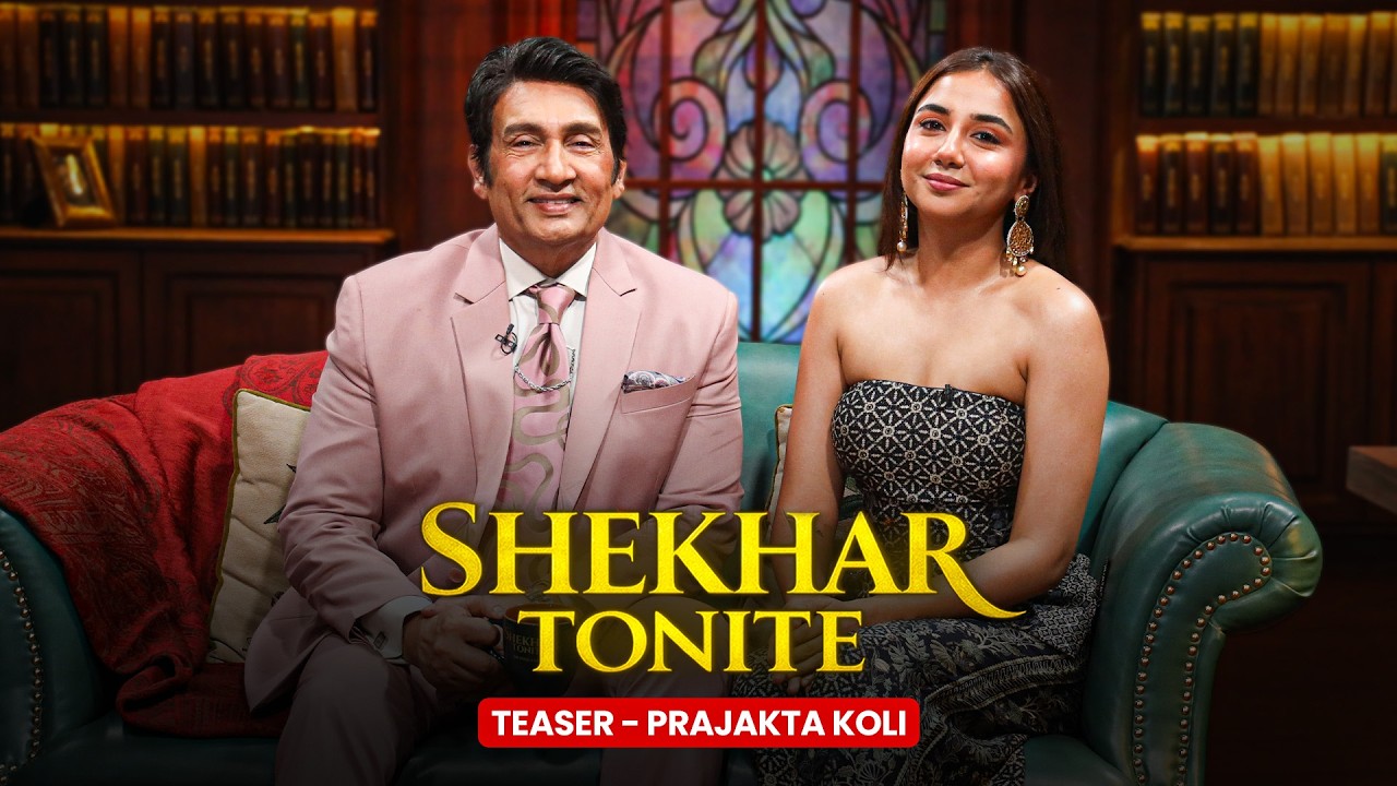 Shekhar Tonite Ep- 8 | Prajakta Koli | Shekhar Suman | Teaser | The Voice Is Back