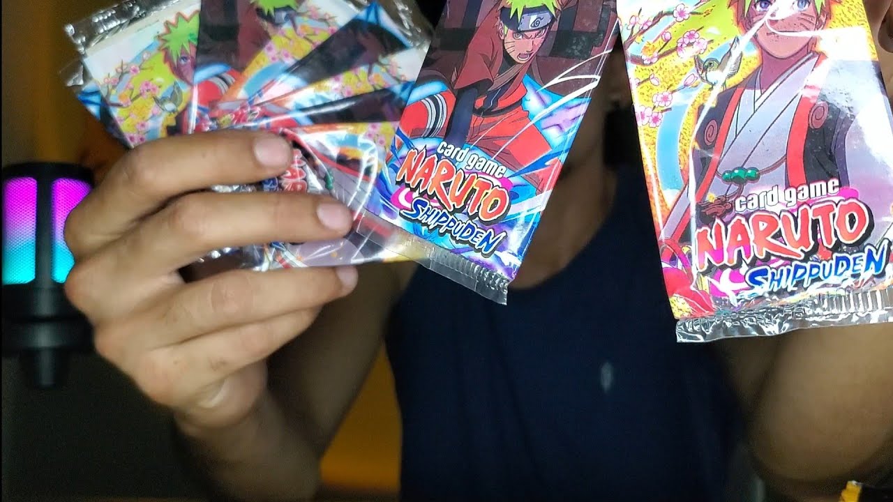 asmr 🦊 CARTINHAS  do NARUTO SHIPPUDEN