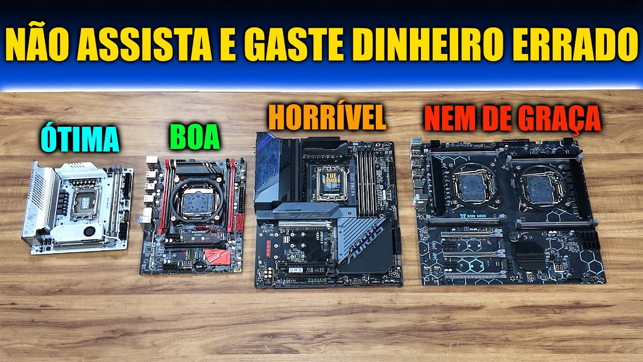 TUDO o que você precisa saber sobre PLACA-MÃE em 2026 (Aulão Completo).