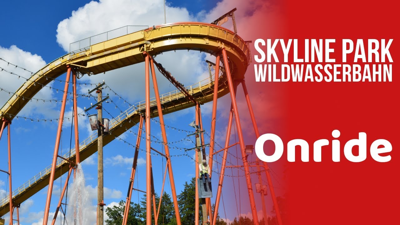 Wildwasserbahn Onride - Skyline Park - NEU 2017 (HD)