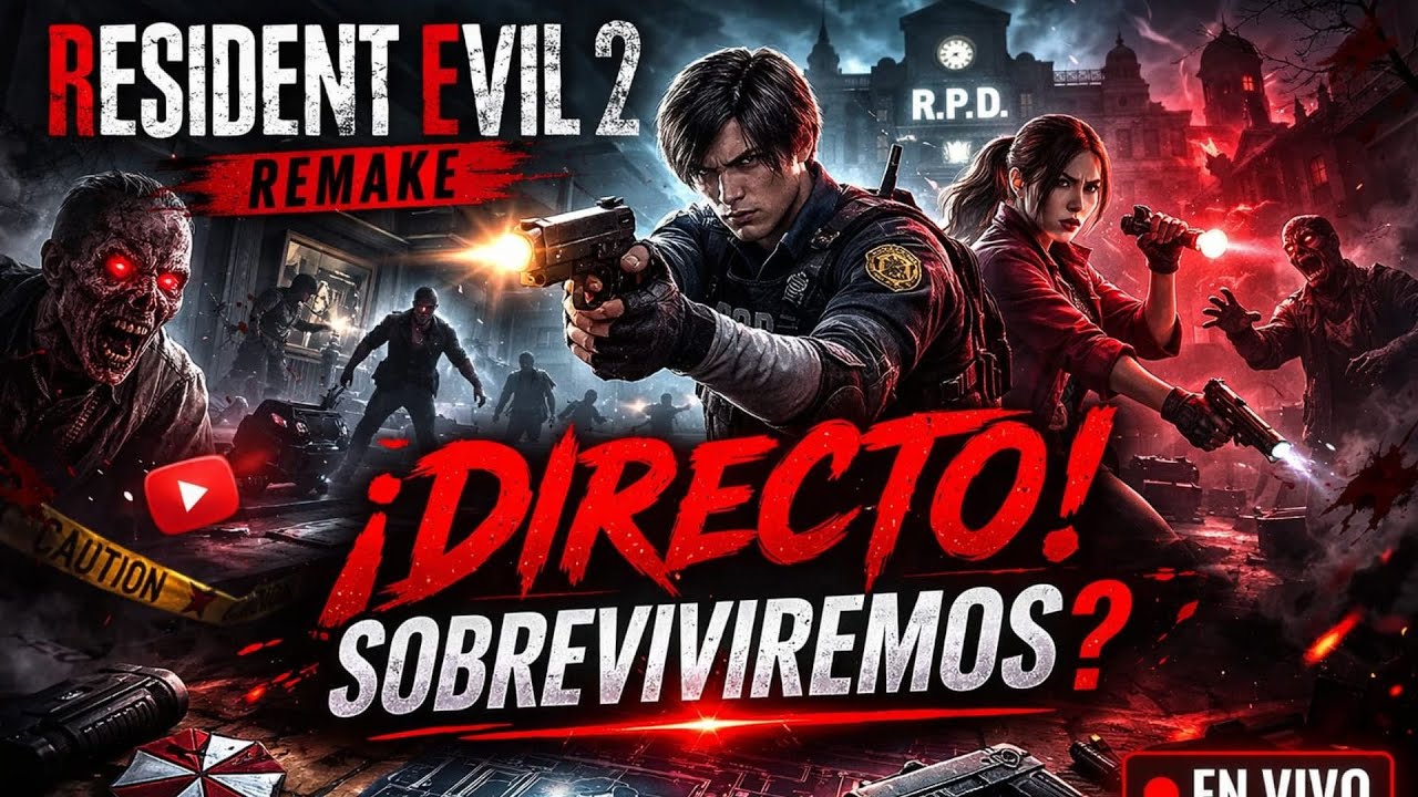 Leon vs El Caos en Raccoon City 🔥 | Resident Evil 2 Remake