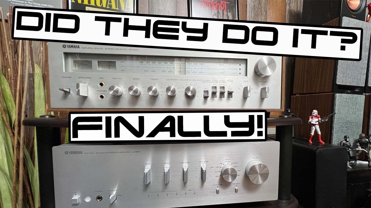 Impossible! Did Someone Finally Do It? A new Amp that Sounds like a Vintage Receiver! Yamaha AS801