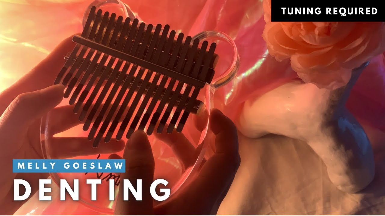 DENTING - Melly Goeslaw | Kalimba Cover With Tabs (TikTok Viral) by My Spring Lullaby