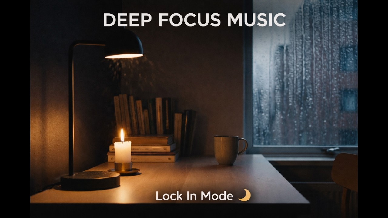 LOCK IN MODE 🌙 Deep Moody Focus Music | Deep Work Mix (No Distractions)