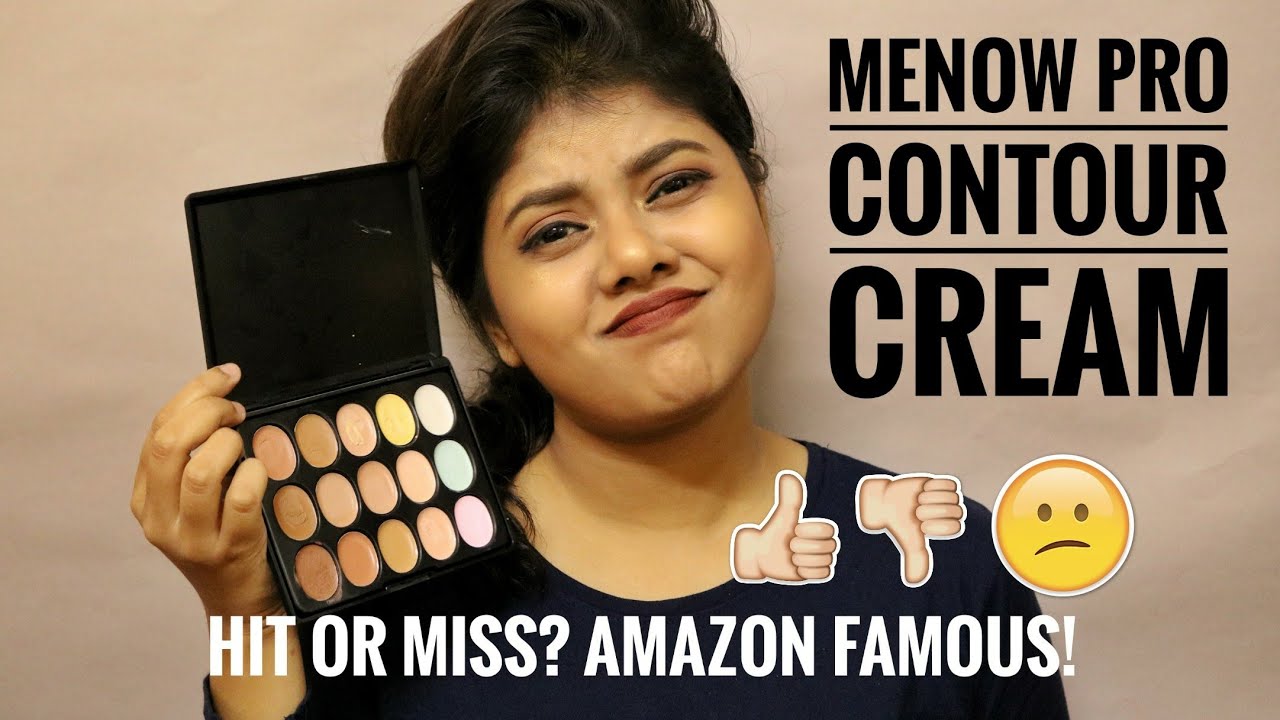 MeNow Pro Contour Cream and concealer | Testing Affordable Makeup
