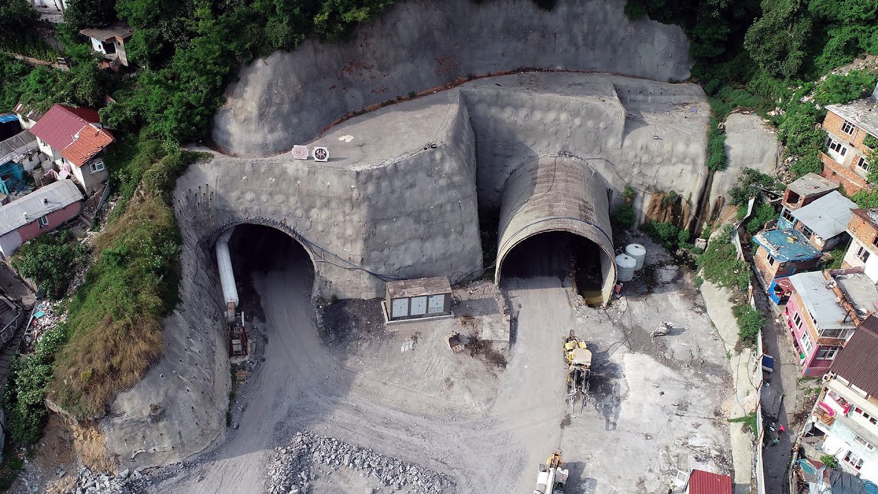 Zonguldak'ta 45 yıllık hayal gerçek oluyor; Mithatpaşa Tünelleri'nde sona gelindi