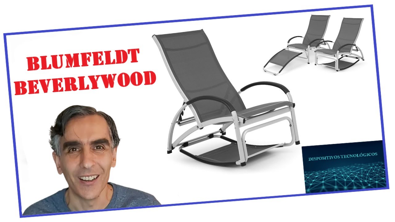 🌞 Descubre la TUMBONA y MECEDORA BLUMFELDT BEVERLYWOOD | AMAZON 👍