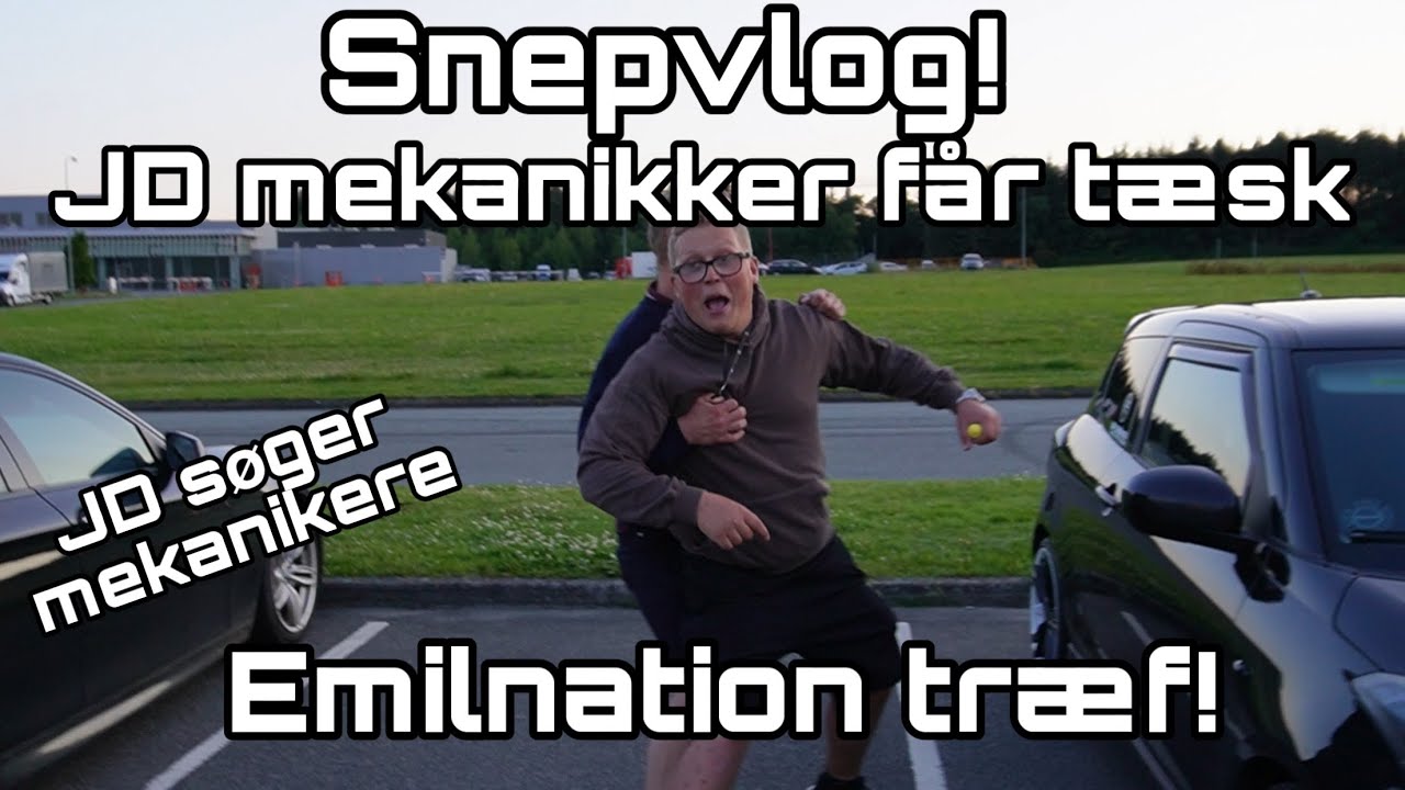 Snepvlog! Emilnation træf!!!! JD sørger mekanikere