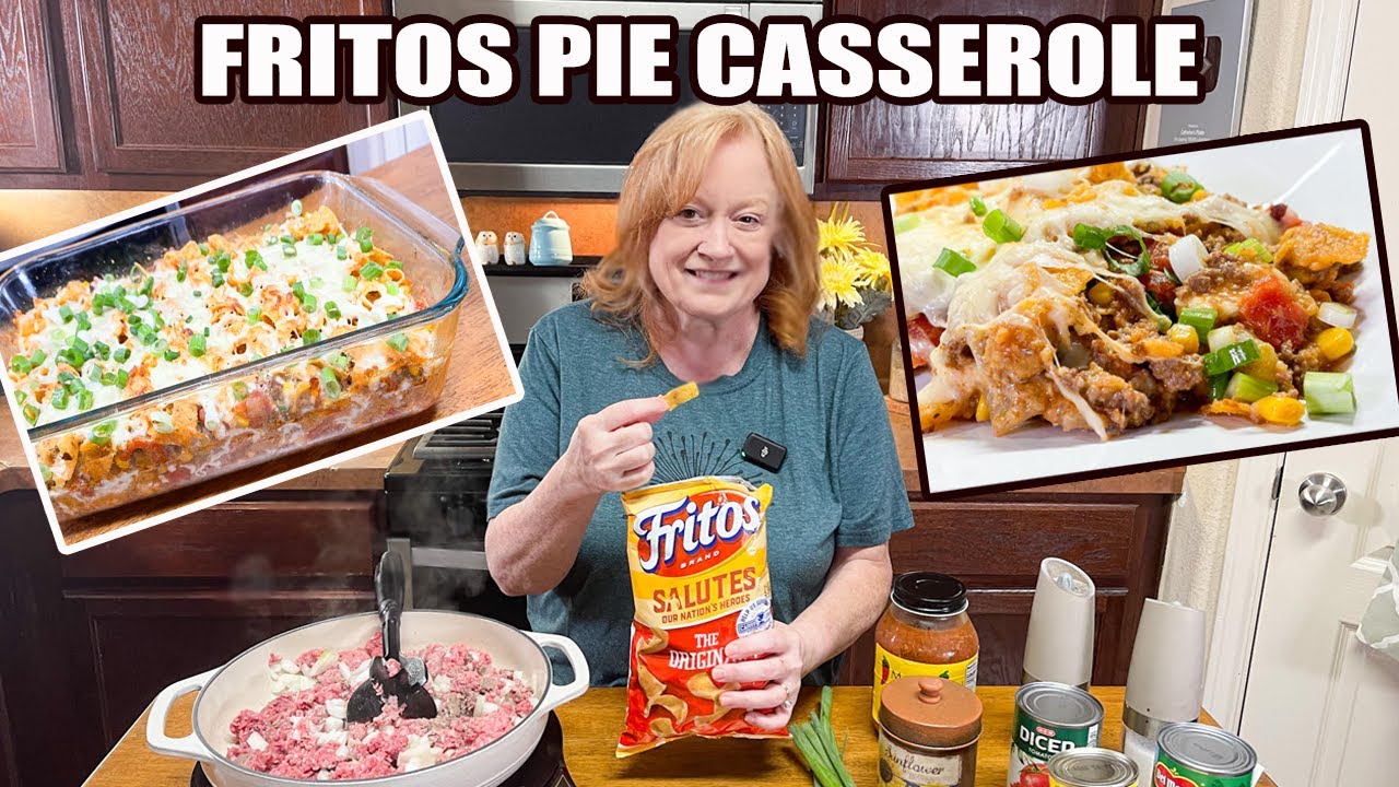 TEX-MEX FRITOS PIE A Ground Beef Casserole Dinner