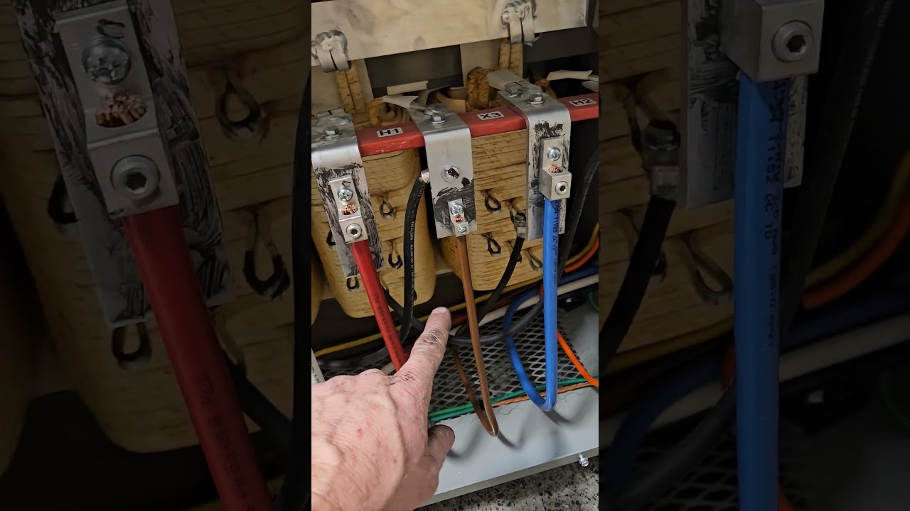 489v transformer wiring #dayinthelife #electrician #electricallife #electriciantools #electrical