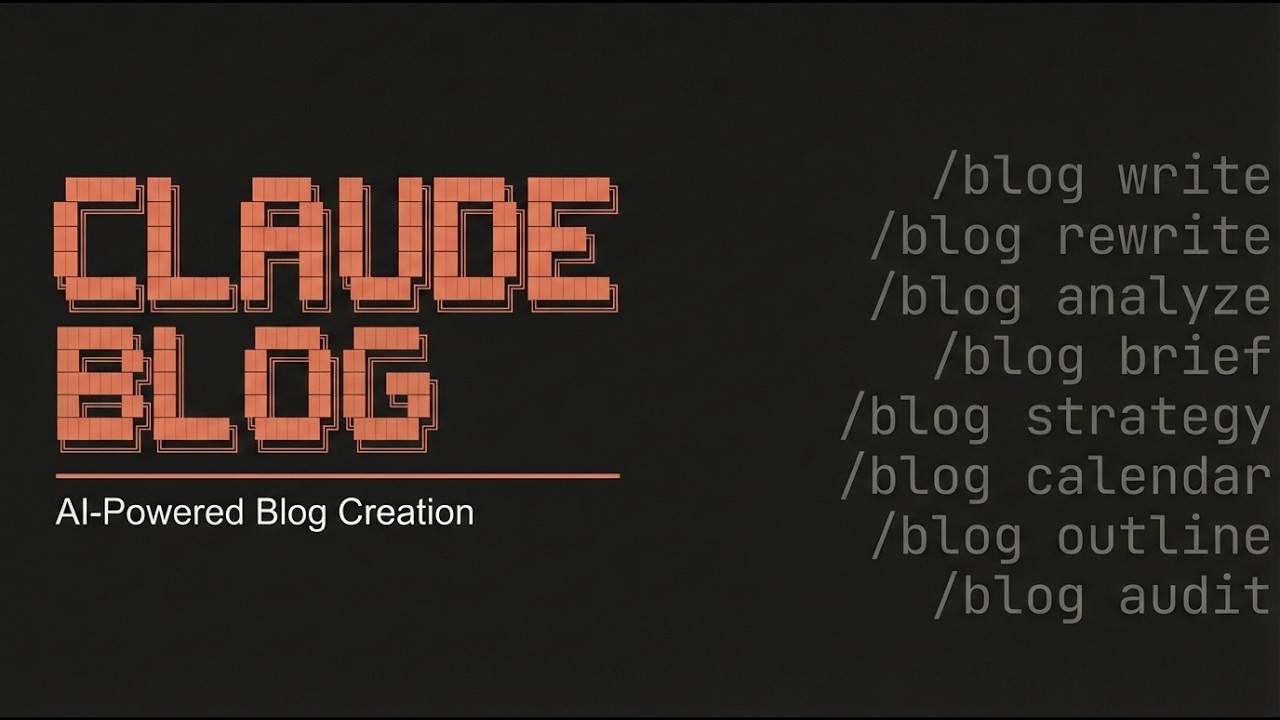 Claude Code just replaced your blog writer - AI slop is OVER