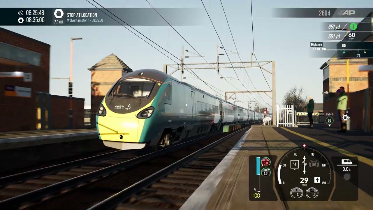 9S44 London Euston to Edinurgh
