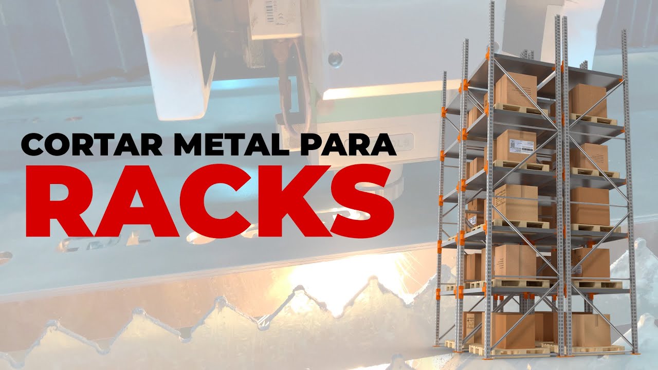 Fabrica de RACKS metálicos | ¿Cómo hacer RACKS con una cortadora de metal?