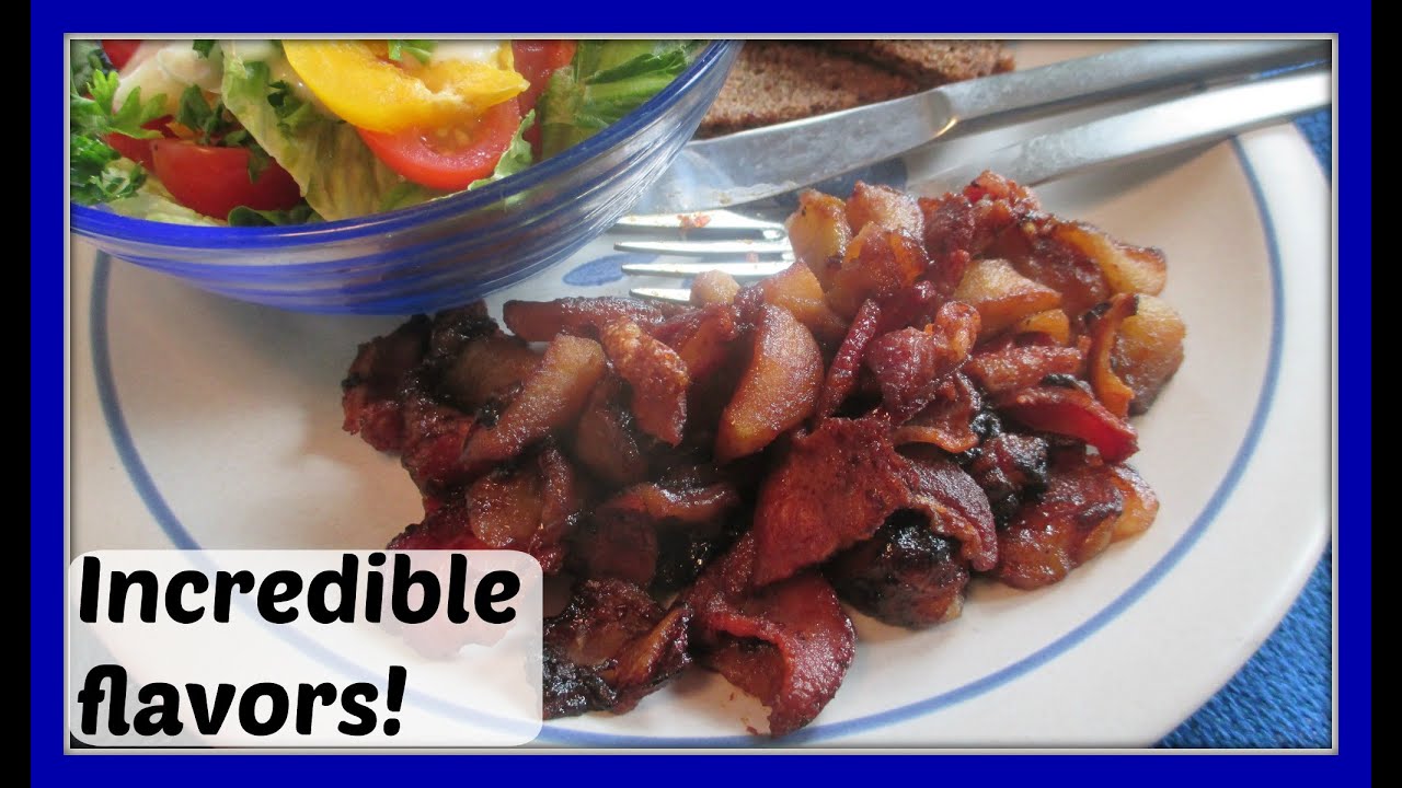 How To Make Old Fashioned Danish Apple Bacon Dish 🍎 Æbleflæsk