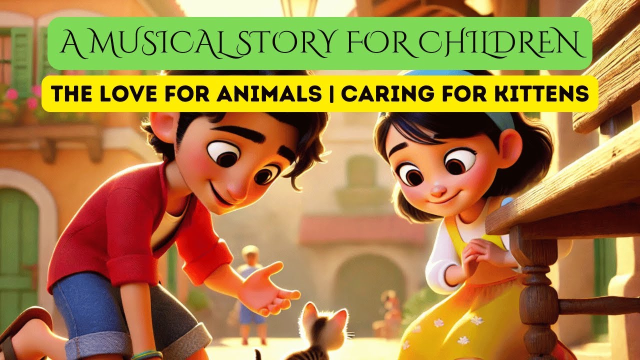 The Love for Animals | Caring for Kittens | Islamic Kids Stories & Songs