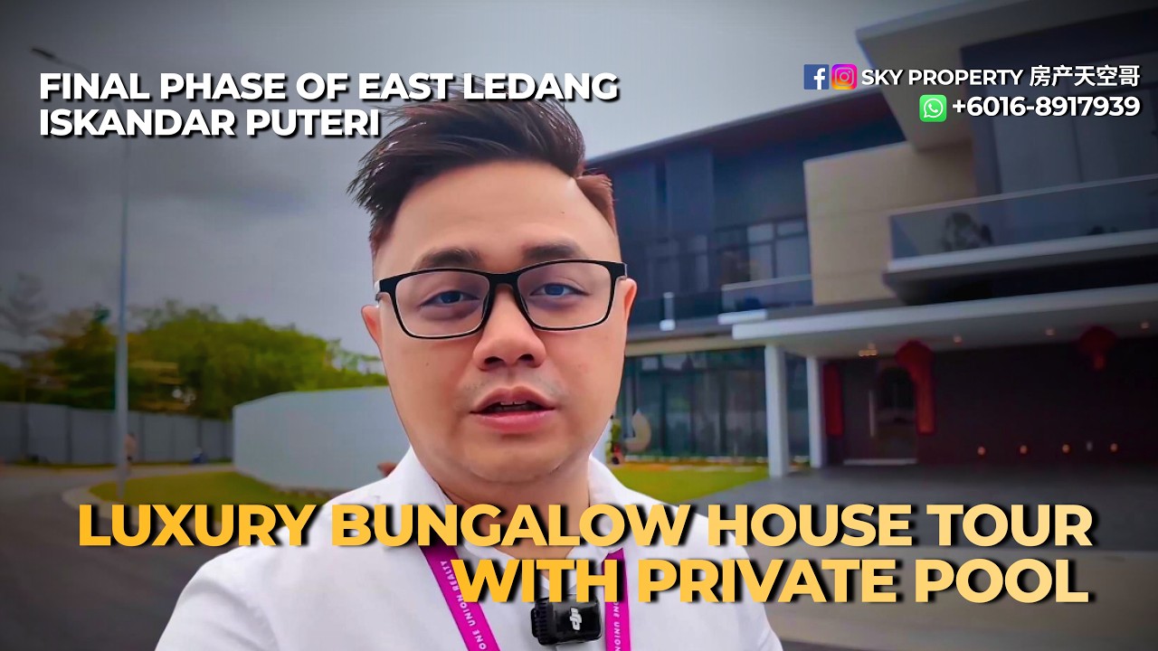 East Ledang @ Iskandar Puteri • Luxury Bungalow with Private Pool | ‪@SkyGan_Property