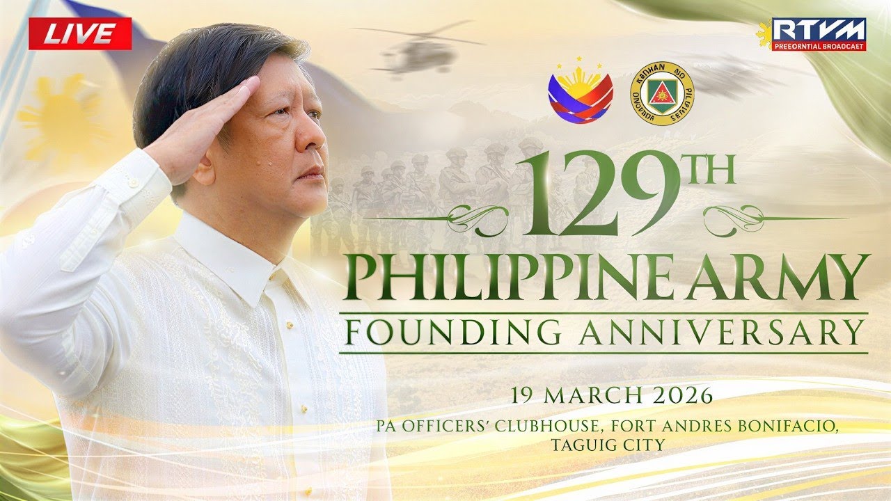LIVE: 129th Philippine Army Founding Anniversary