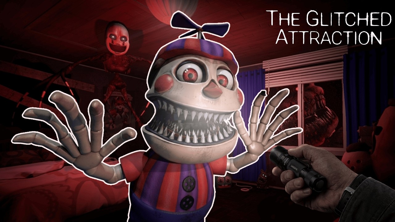 SOBREVIVE 6 MINUTOS - FnaF Glitched Attraction. 1