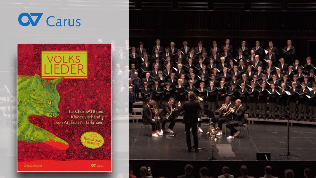 Volkslieder für Chor mit dem Knabenchor Hannover und Canadian Brass