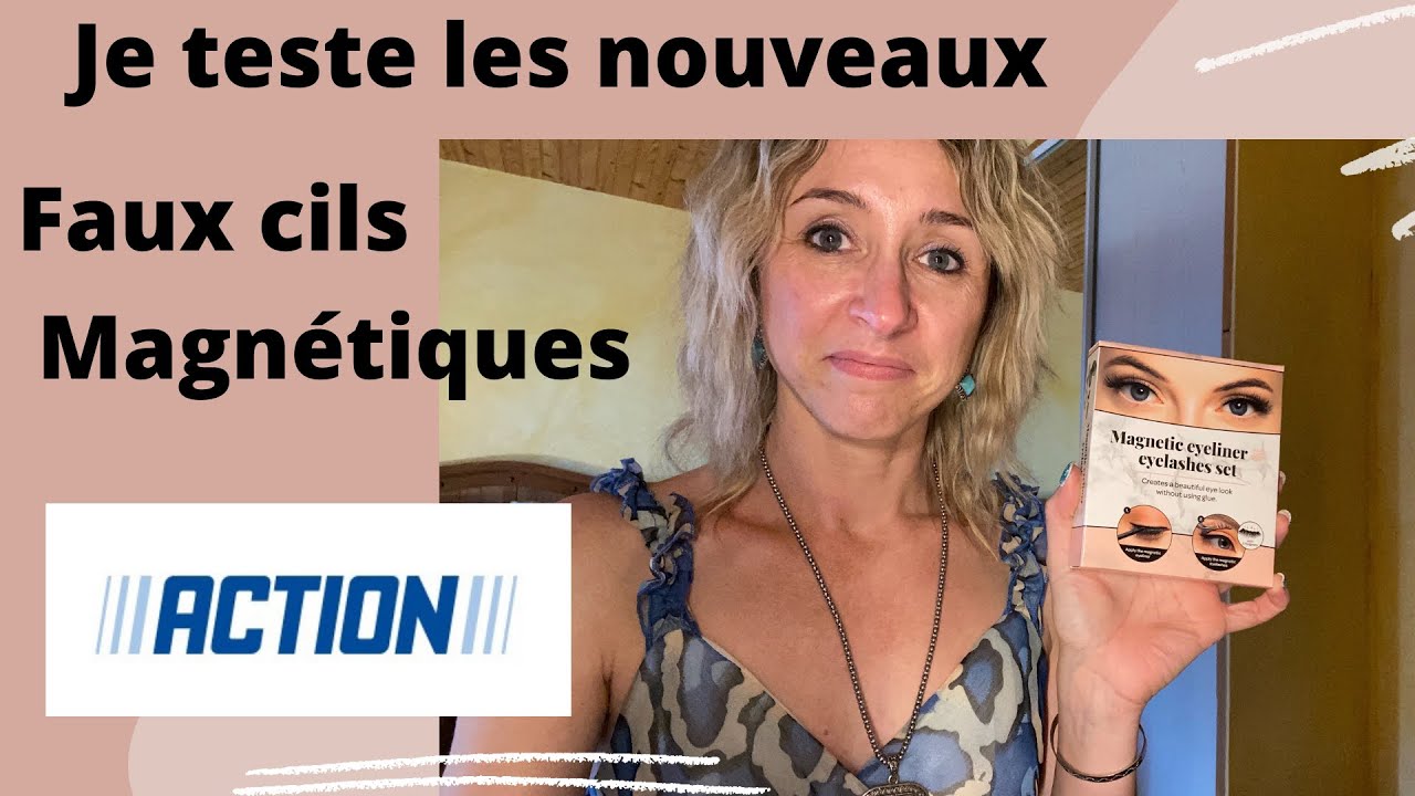FAUX CILS MAGNETIQUES NOUVEAUTES ACTION