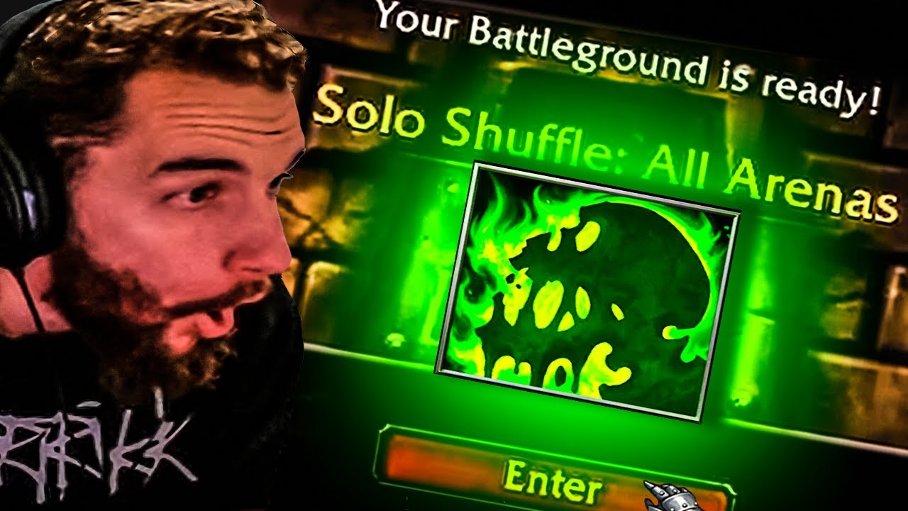 I Played My First Solo Shuffle Game As An Affliction Warlock in 10.2