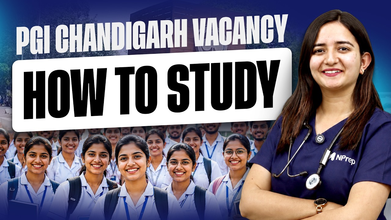 PGI Chandigarh Nursing Officer 2026 | Complete Study Plan to Crack PGIMER Exam | NPrep