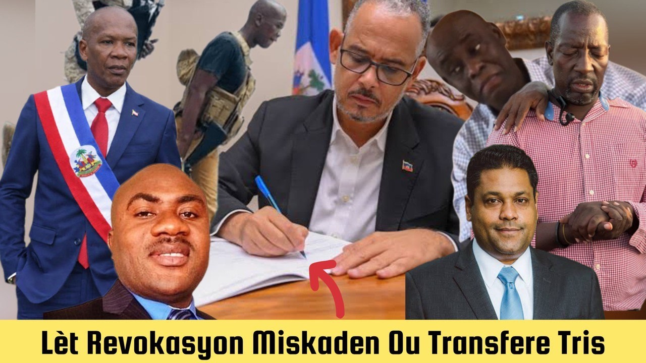 Miskaden Sou Revoke TT Pete Koken Nèg Guy Philip Yo Vòlè Anpil Telefòn pastè Moïse En Direct ak TT