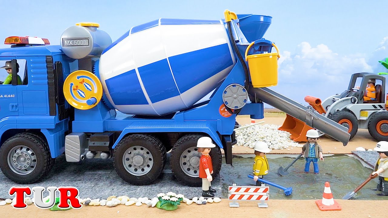 Oyuncak Beton Mikseri Hikayeler &Ccedil;izgi Film &Ccedil;ocuklar i&ccedil;in | BIBO TOYS T&uuml;rk&ccedil;e