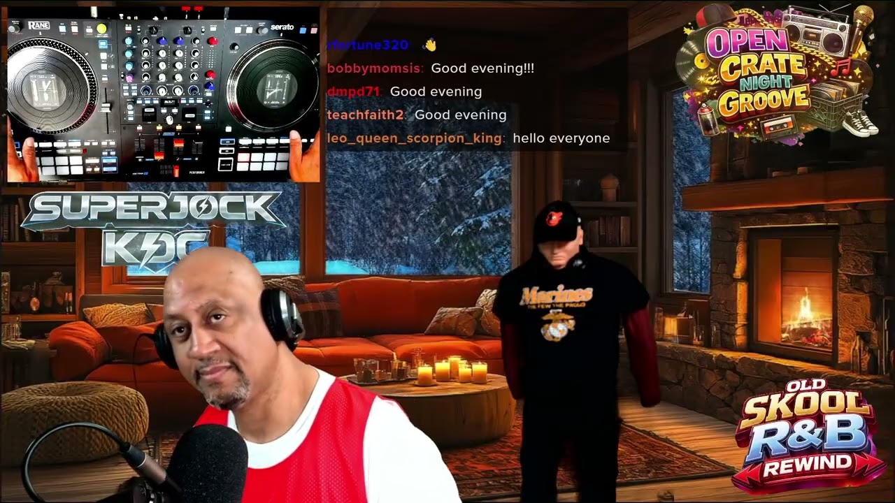 Open Crate Night Groove 01-25-26 show Old Skool R&B Rewind with SuperJock KDC