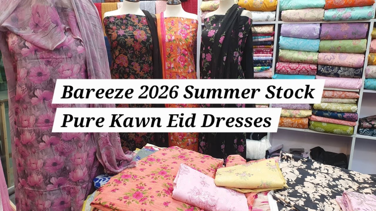 BAREEZE Summer 2026 Special Lawn Dresses