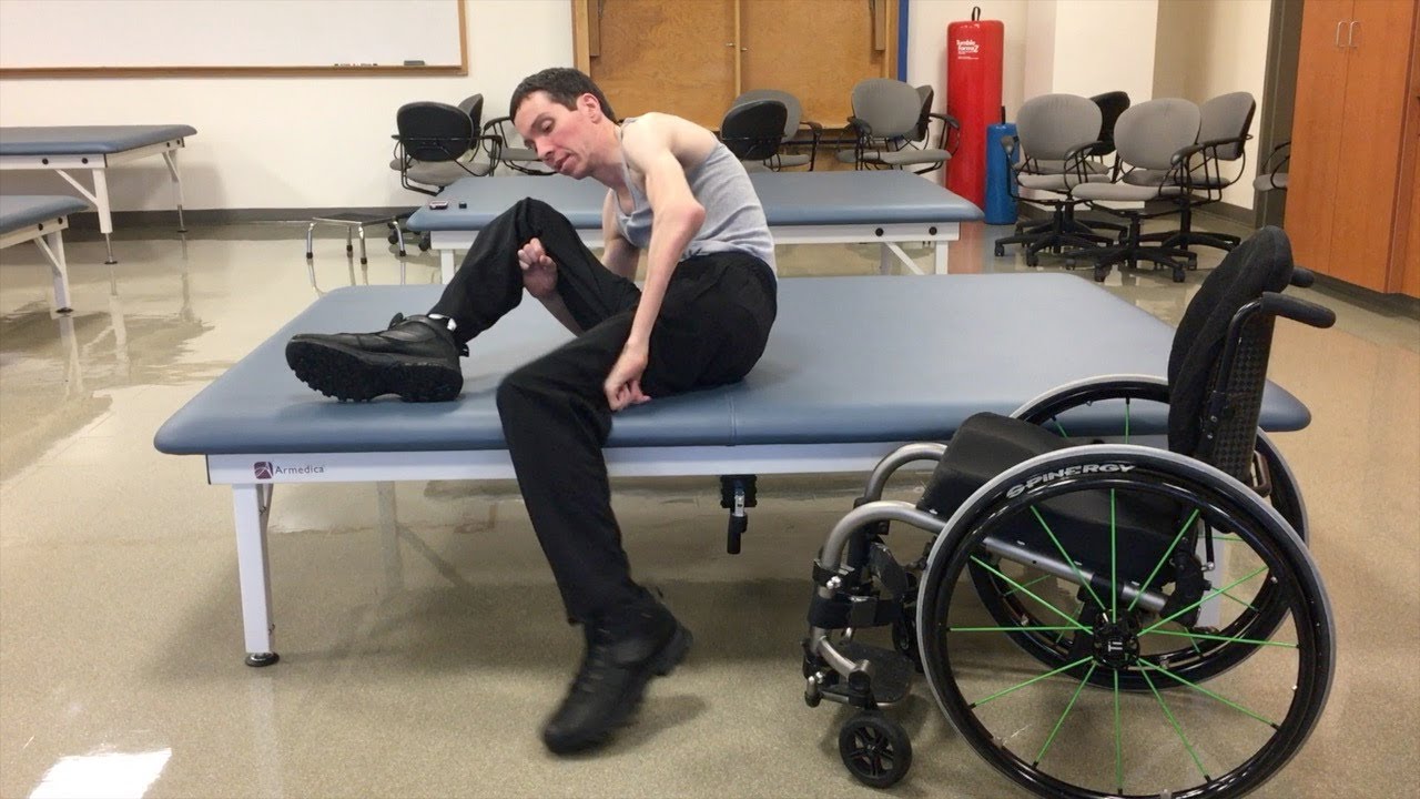 How I Get Into Bed - Jonathan Sigworth, C7 Complete Quadriplegic from Connecticut, USA