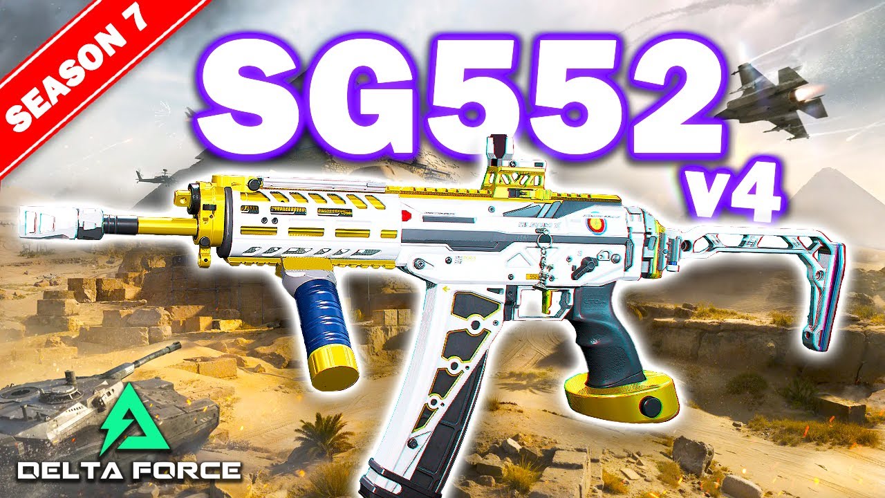 Delta Force: Лучшая переработанная комплектация SG552 (45-зарядная сборка с низкой отдачей)