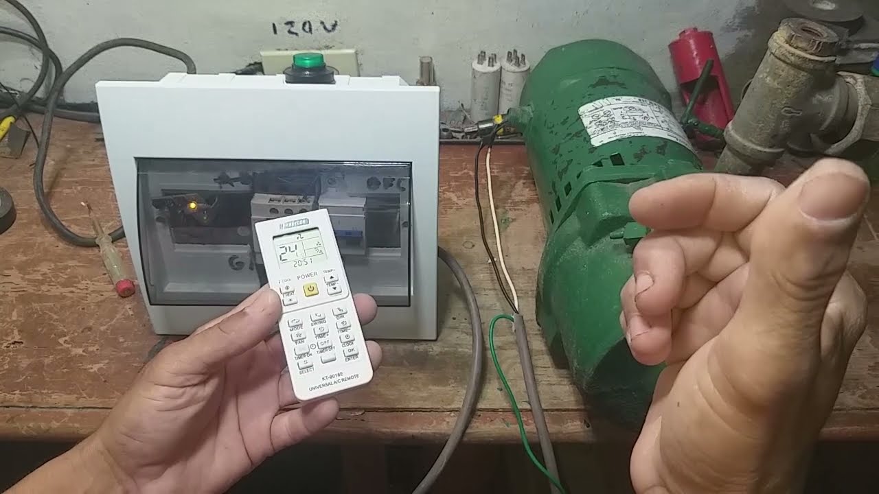 ¡¡¡ CONTROL REMOTO¡¡.BOMBA DE AGUA.¡¡. (ENCENDIDO A DISTANCIA).¡¡REMOTE CONTROL WATER PUMP.¡¡