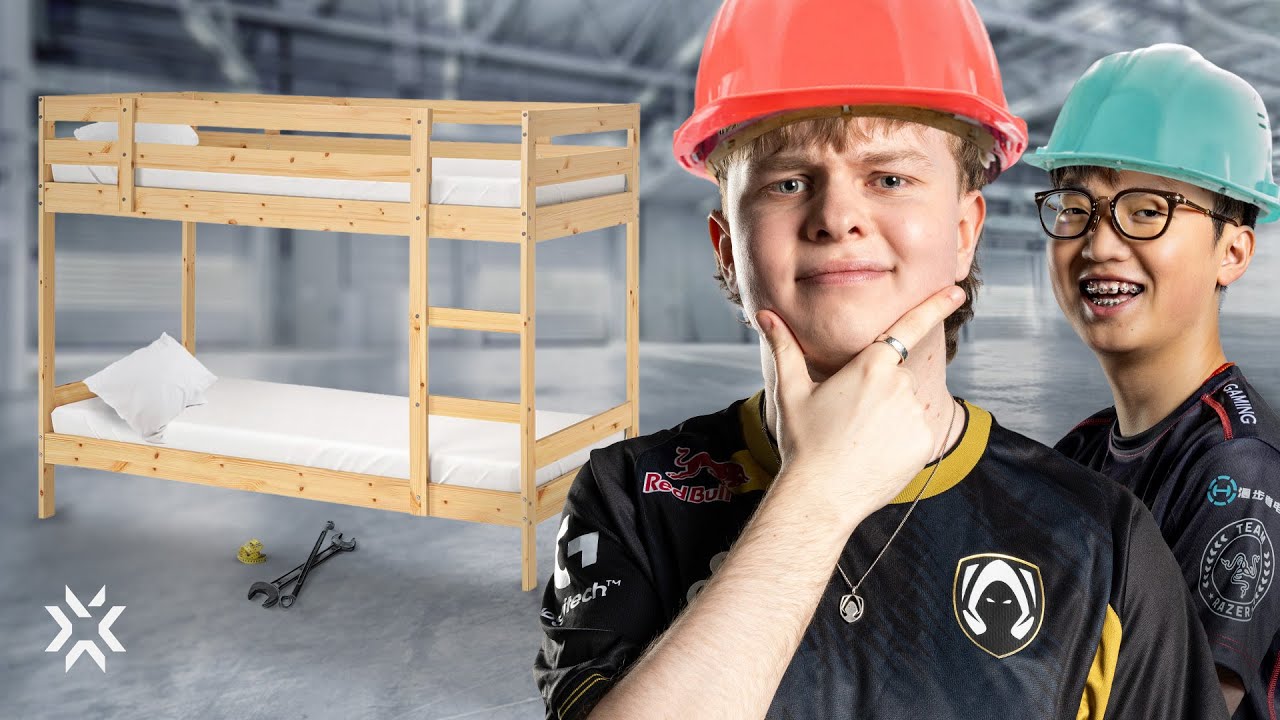 Benjyfishy and ZmjjKK Face Off to Build the Best Bunk Bed | Duo Duels
