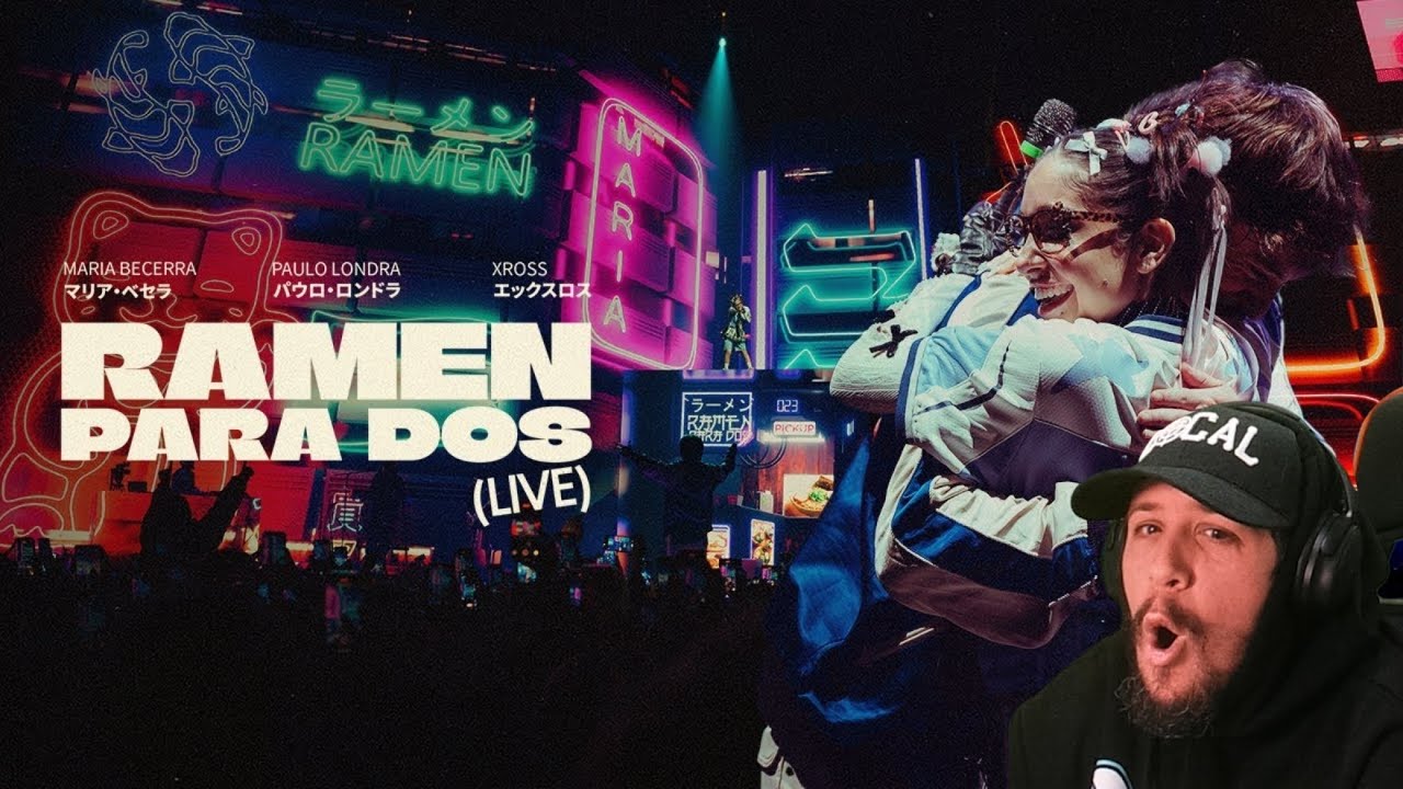 Espy Reacts Too Maria Becerra, Paulo Londra - RAMEN PARA DOS (LIVE)