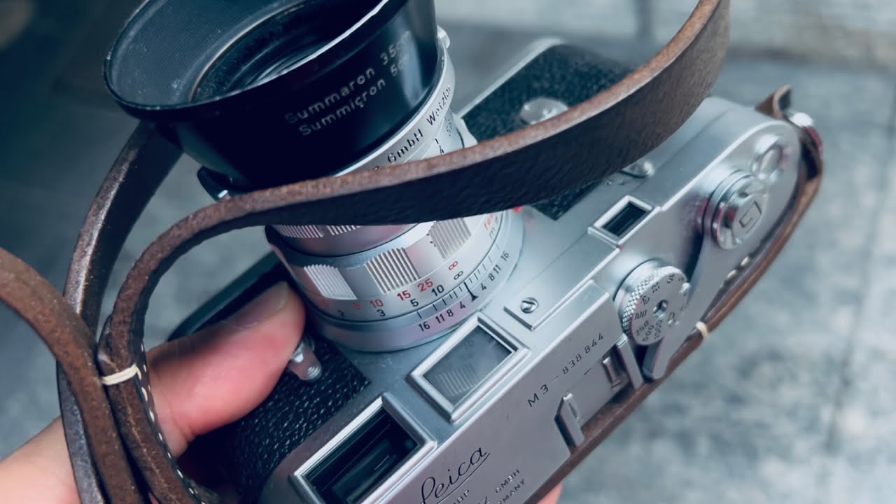久しぶりに持ち出したLeicaM3×summicron50mmf2 1stだったのだけど、、