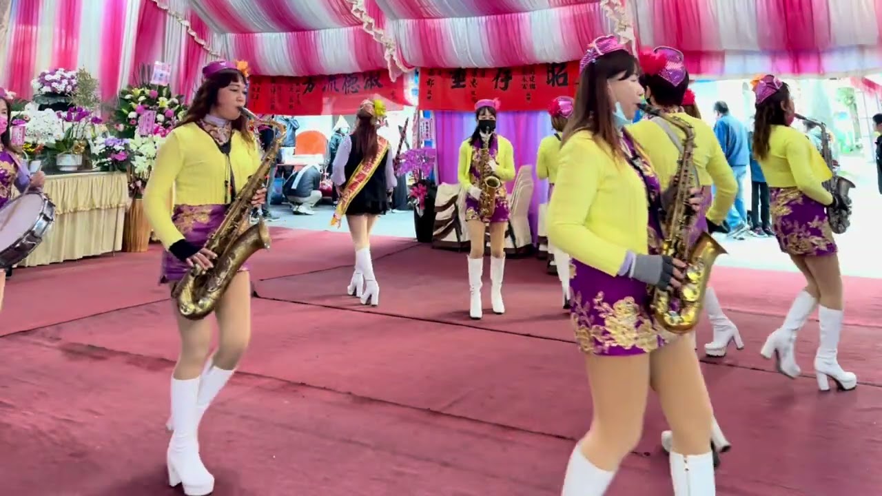 2026年2月3日 🌸好好再見 不負遇見🌸音樂送行者 🎷優質團隊 #響韻女子音樂團 - 東勢厝莊嚴告別式工作 - 專業進場演奏