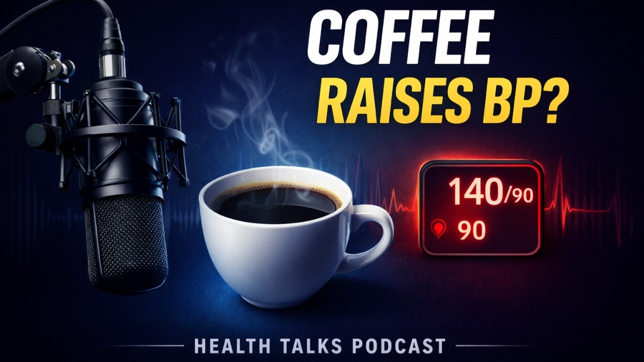 Does Coffee Really Raise Your Blood Pressure - Health Talks Podcast