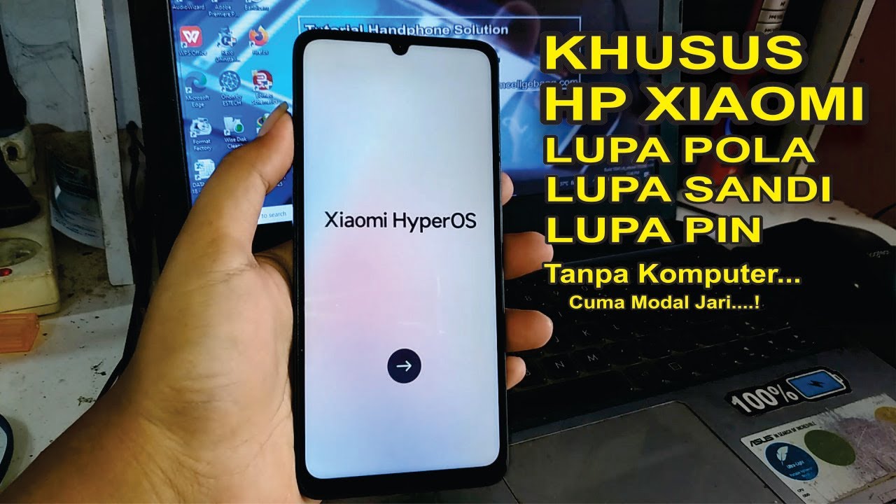 Hard Reset XIAOMI REDMI 13C Lupa Pola, PIN, SANDI Tanpa Komputer Terbaru