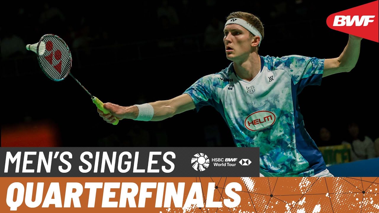 Kumamoto Masters Japan 2023 | Viktor Axelsen (DEN) [1] vs. Jonatan Christie (INA) [6] | QF