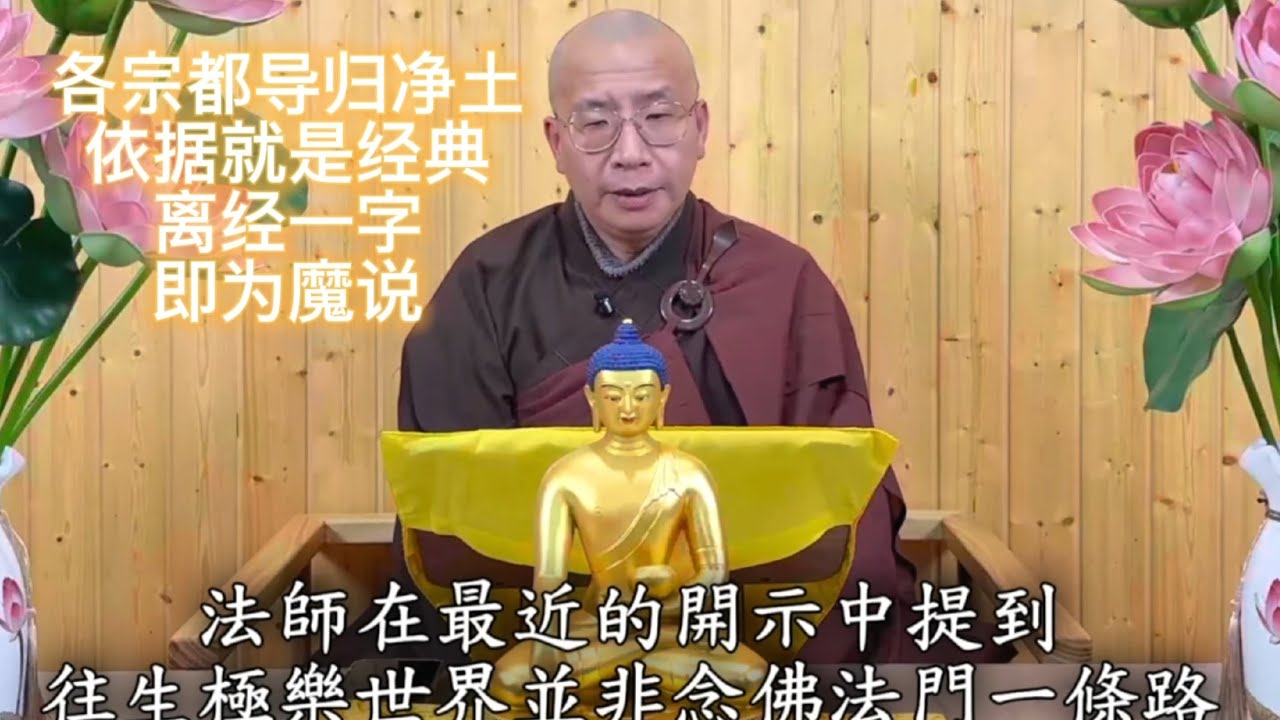 定弘法师重要开示 为净宗学人解惑答疑